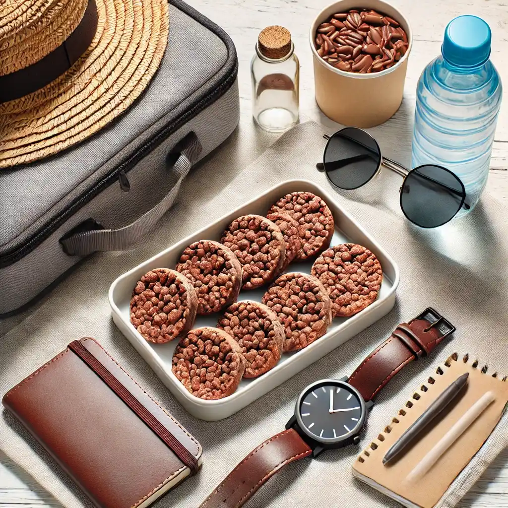 Perfect On-the-Go Snack chocolate rice cakes