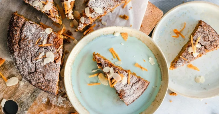 buttery almond cake